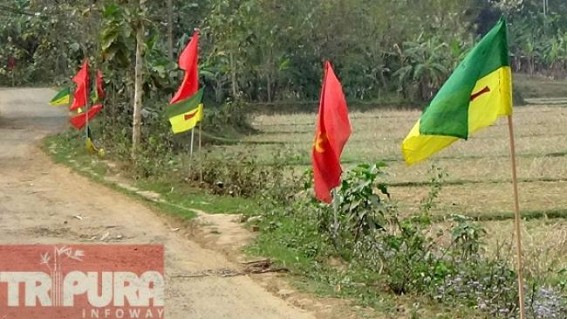 CPI-M & IPFT rallies dominate the final day of ADC election campaigning : chances of â€˜violenceâ€™ remains high on Hills during election 